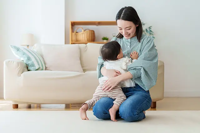 子育て中のママ